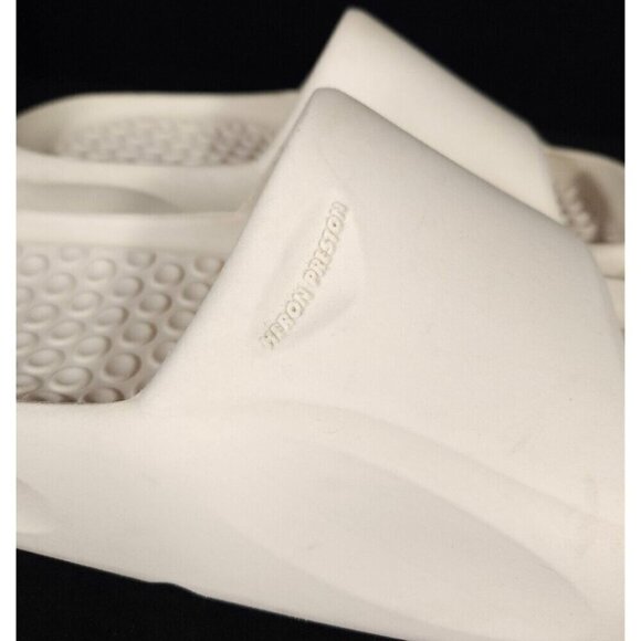 Heron Preston Eco Molded Slides Size 39 US 9 Women's Off-White - Picture 6 of 12